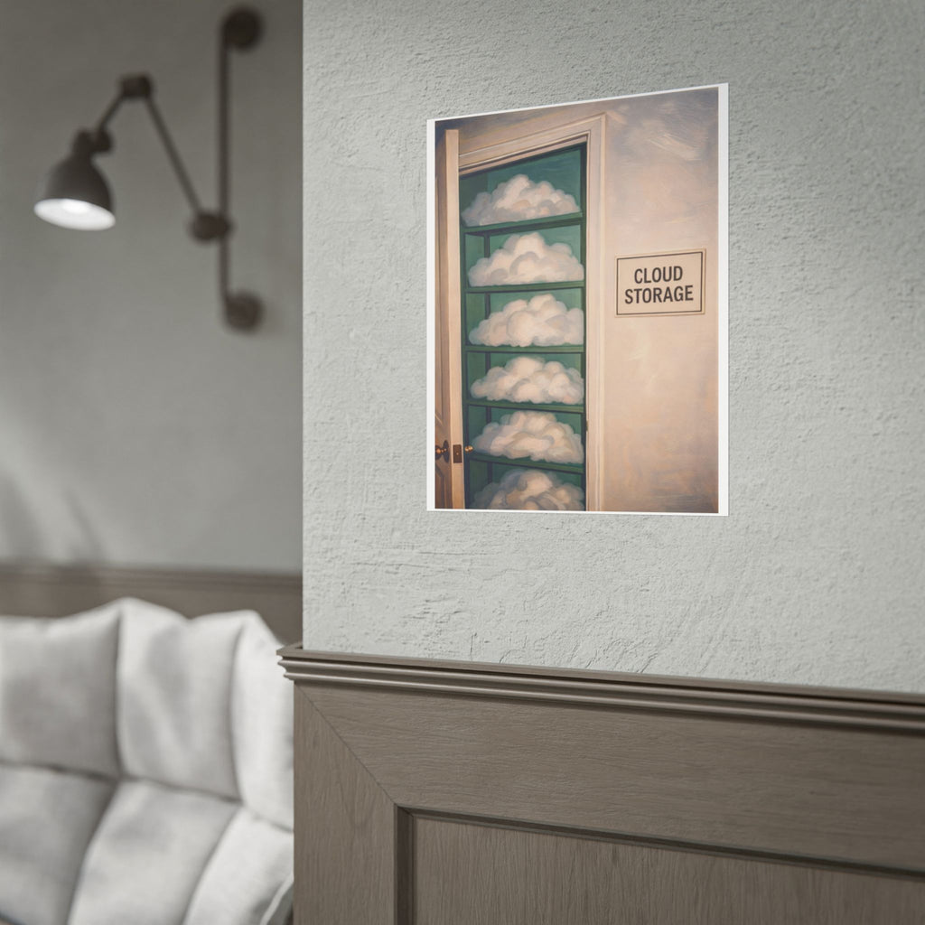 Cloud Storage - Semi-Glossy Rolled Posters