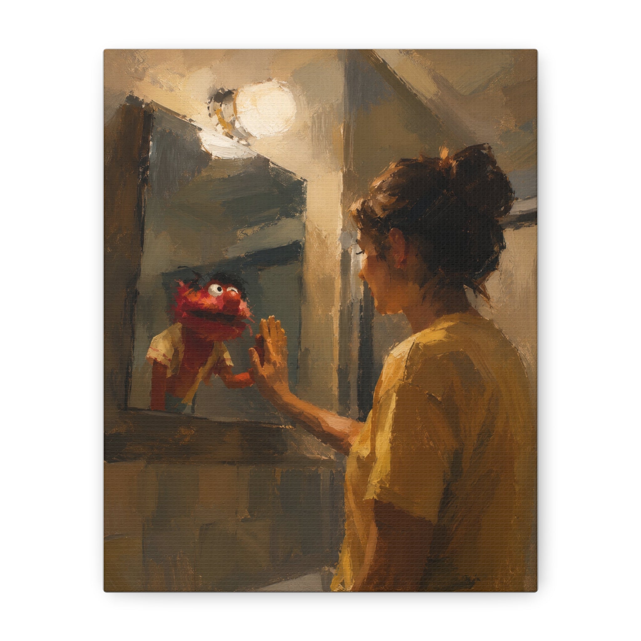 the muppet in the mirror