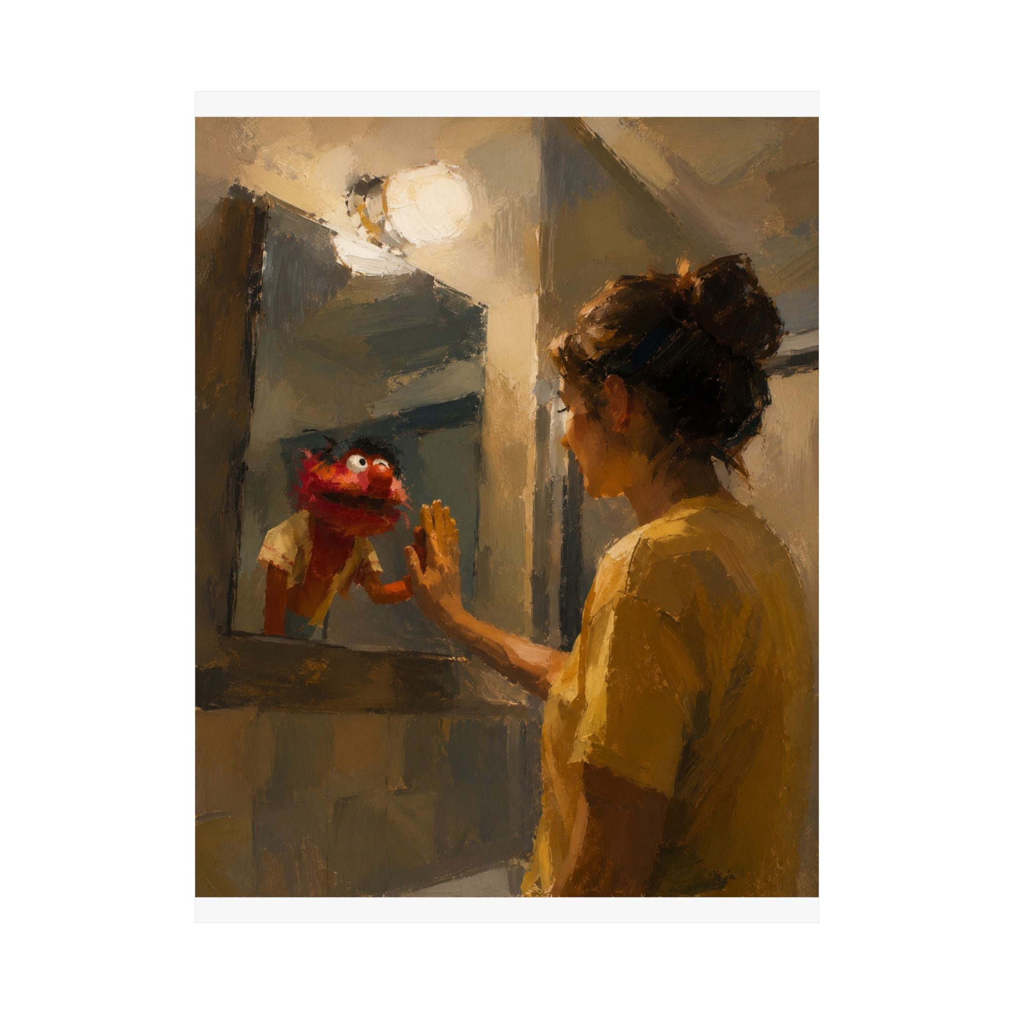Muppet Mirror Syndrome - Matte Vertical Posters