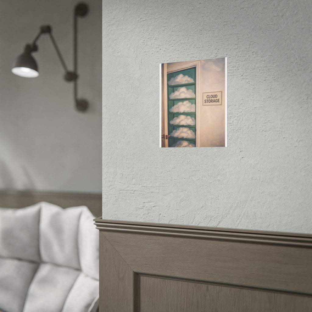 Cloud Storage - Semi-Glossy Rolled Posters