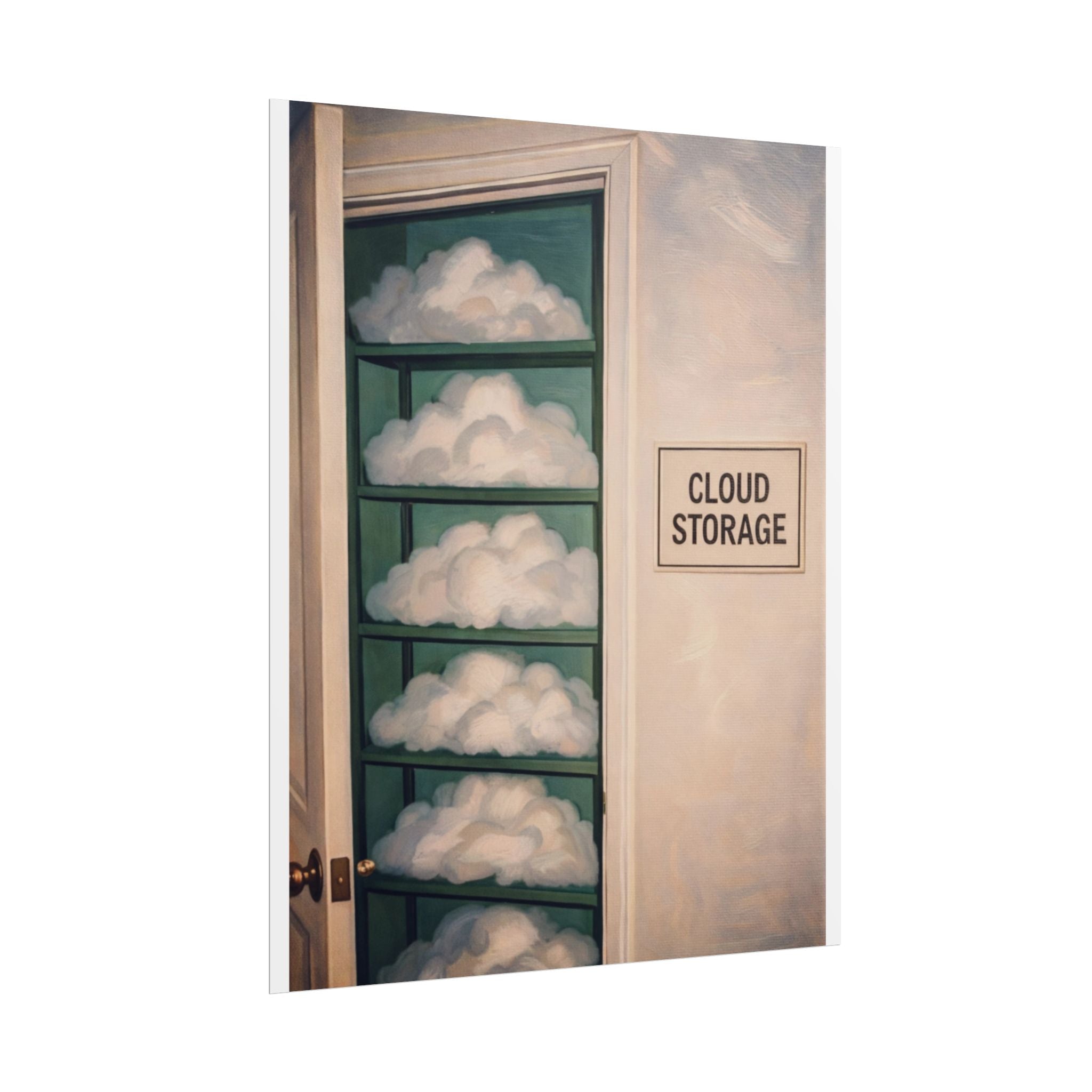 Cloud Storage - Semi-Glossy Rolled Posters