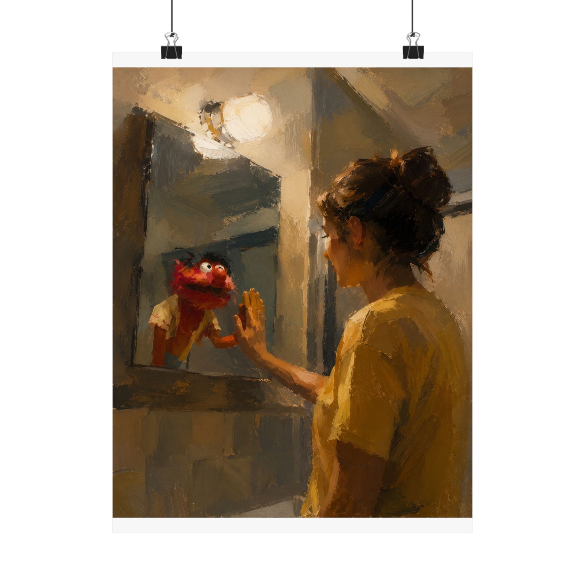 Muppet Mirror Syndrome - Matte Vertical Posters