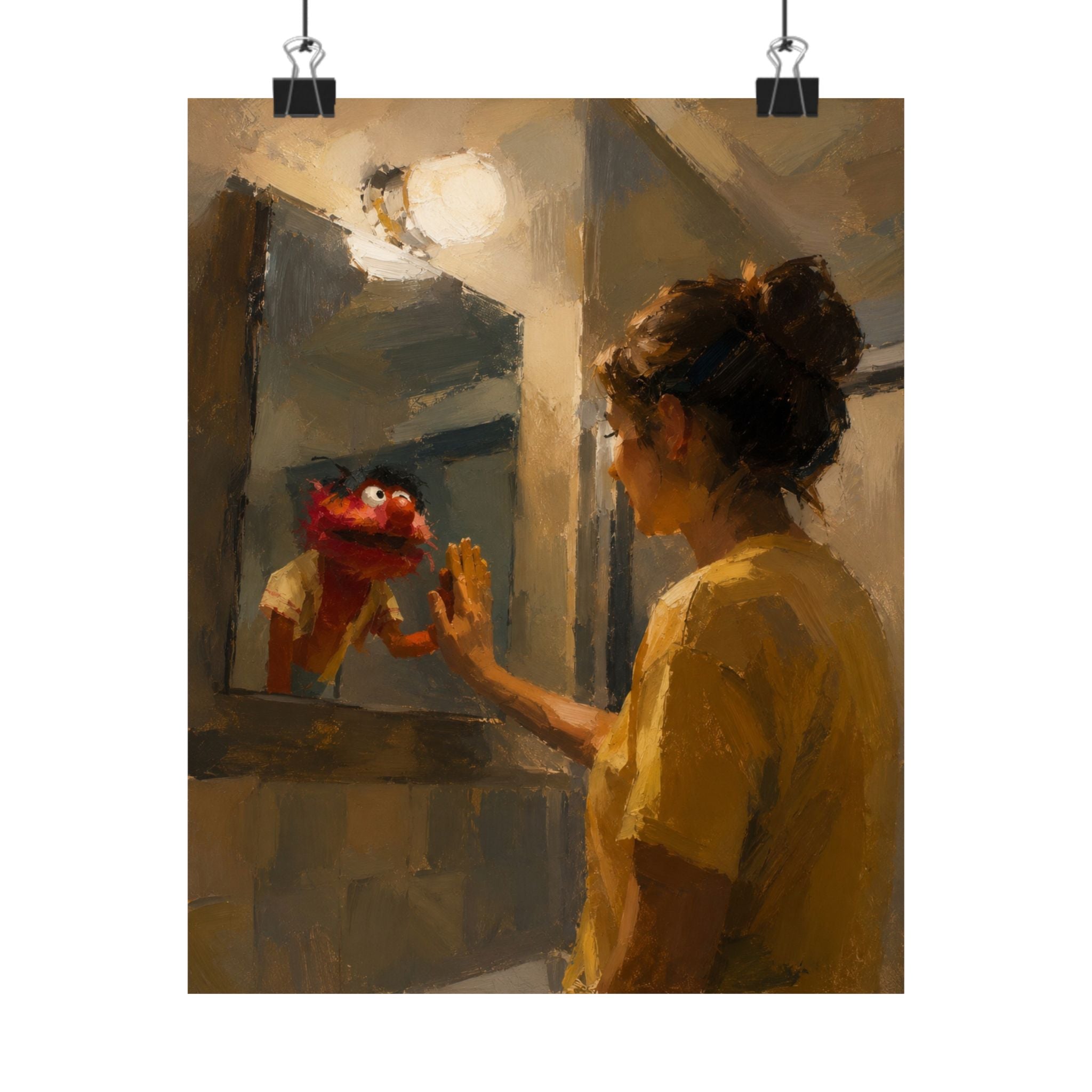 Muppet Mirror Syndrome - Matte Vertical Posters