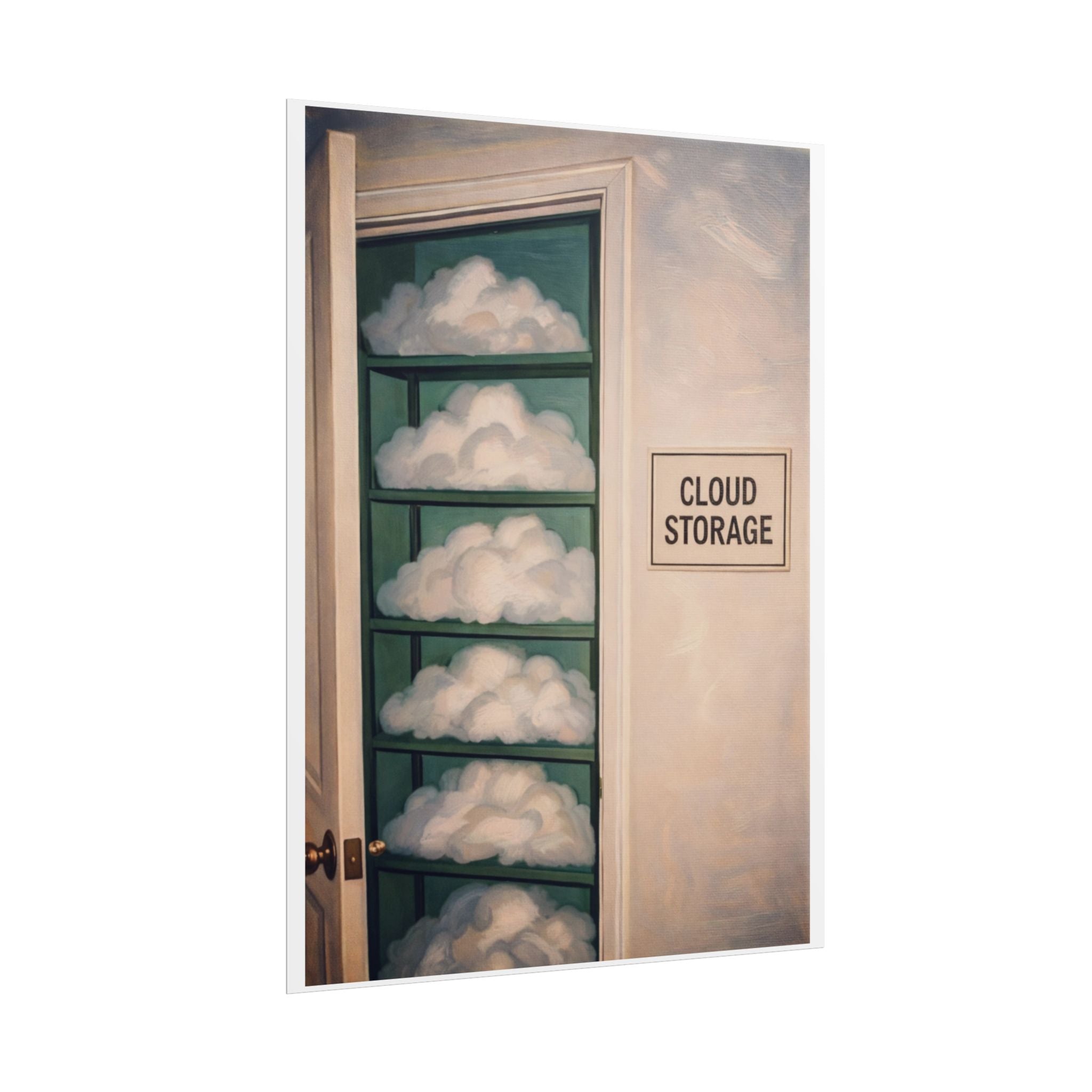 Cloud Storage - Semi-Glossy Rolled Posters