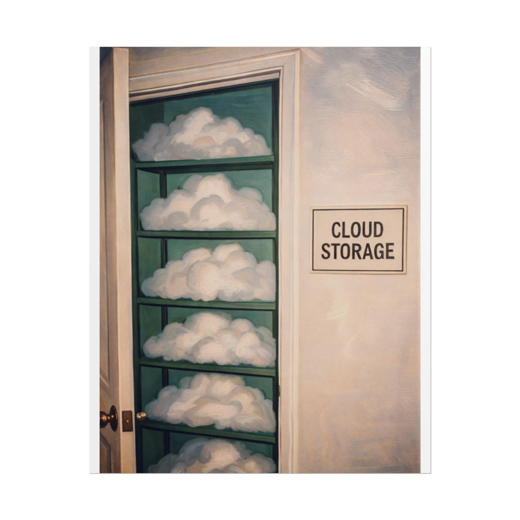 Cloud Storage - Semi-Glossy Rolled Posters