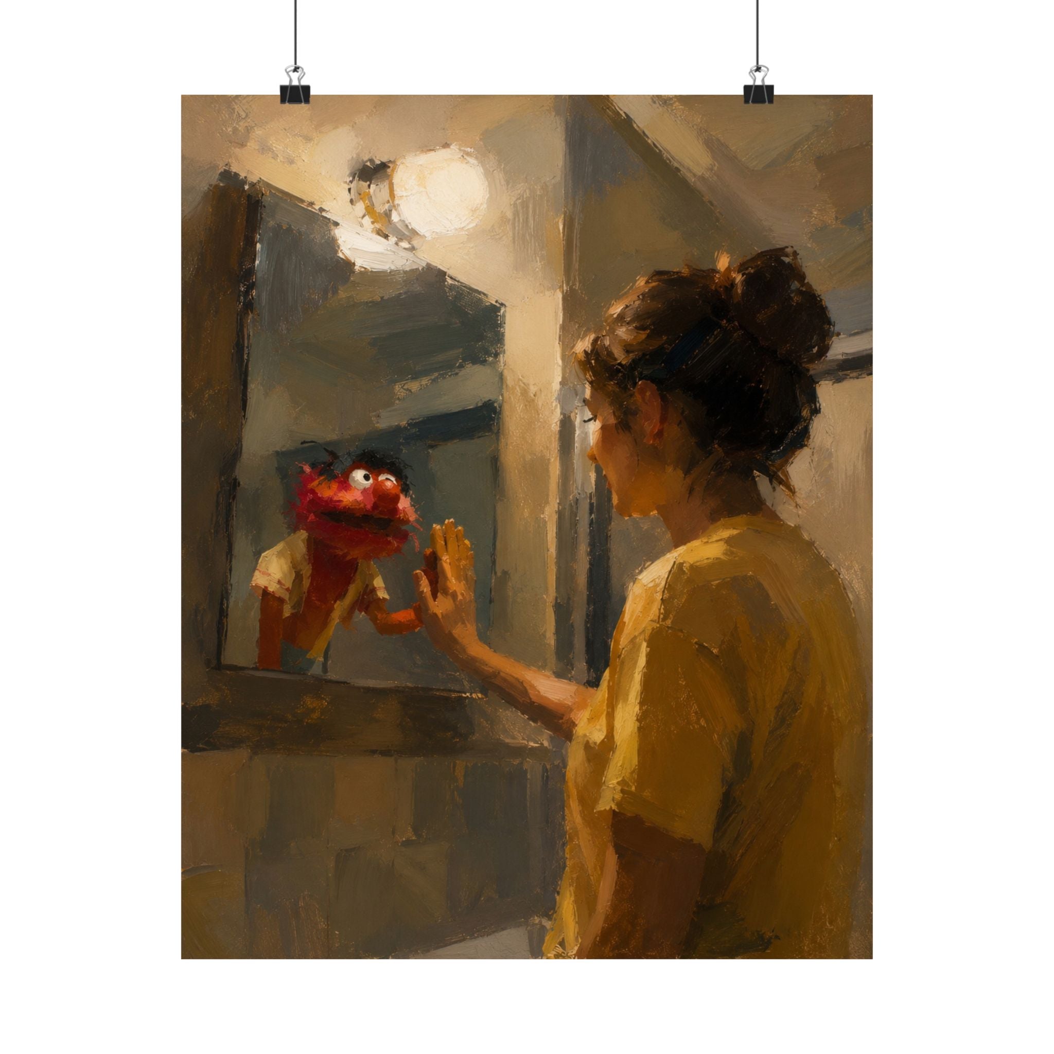 Muppet Mirror Syndrome - Matte Vertical Posters