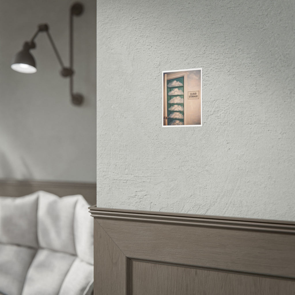 Cloud Storage - Semi-Glossy Rolled Posters