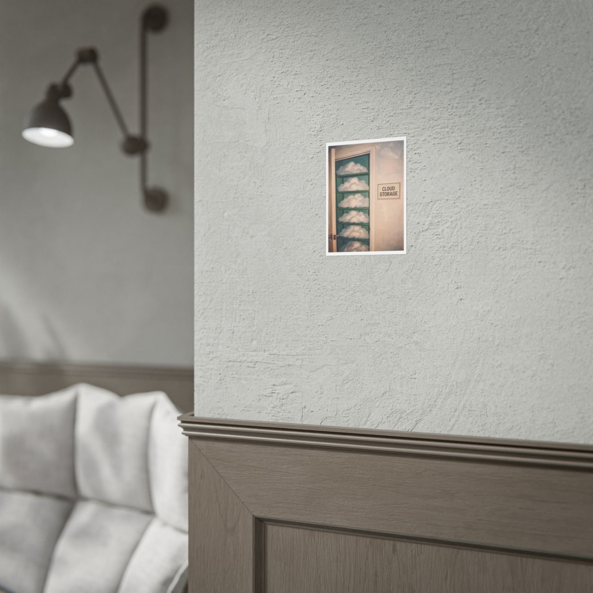Cloud Storage - Semi-Glossy Rolled Posters