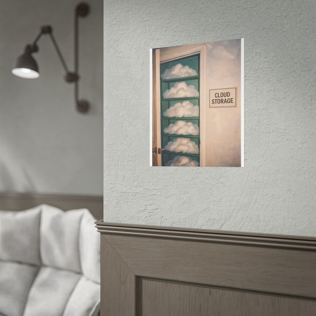 Cloud Storage - Semi-Glossy Rolled Posters