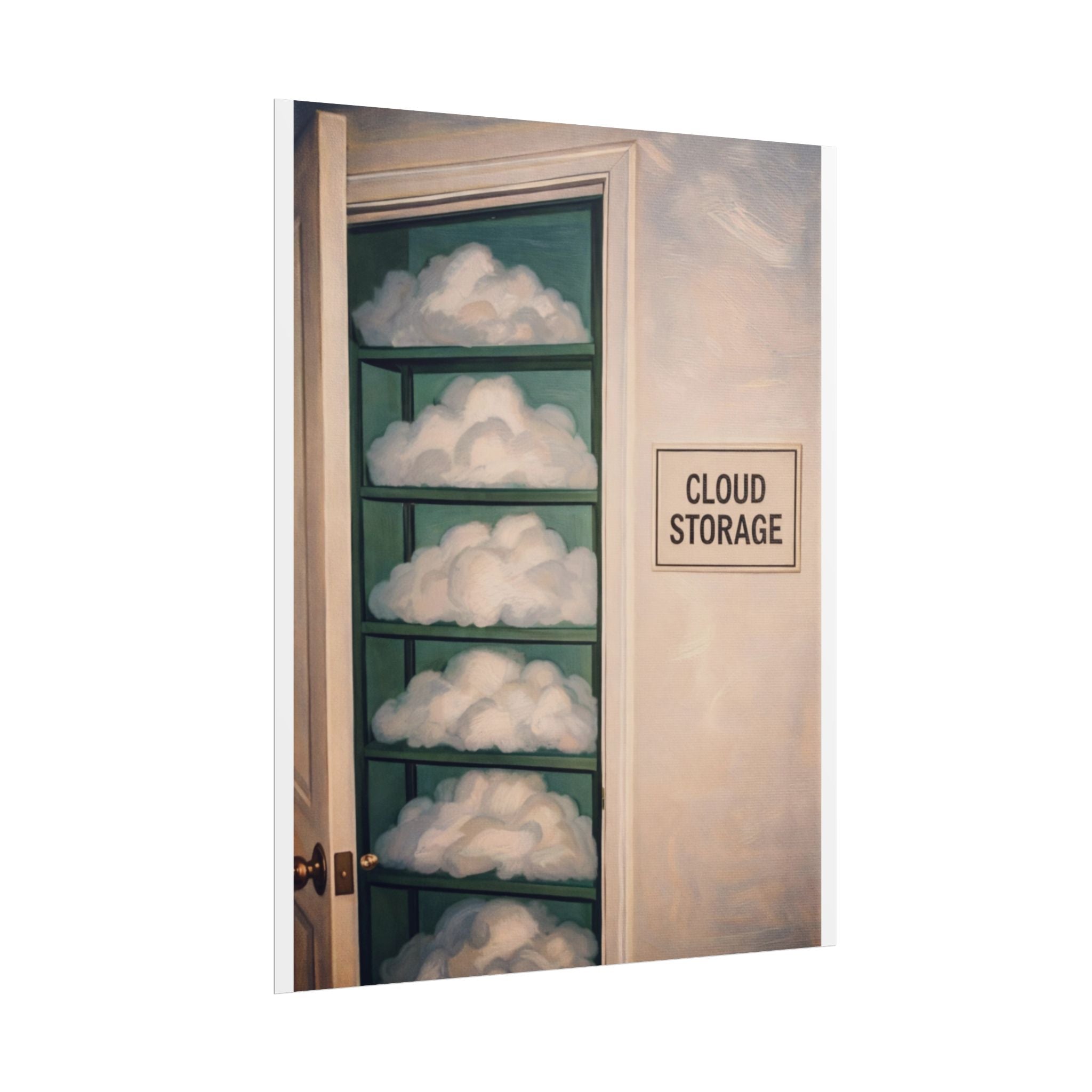 Cloud Storage - Semi-Glossy Rolled Posters
