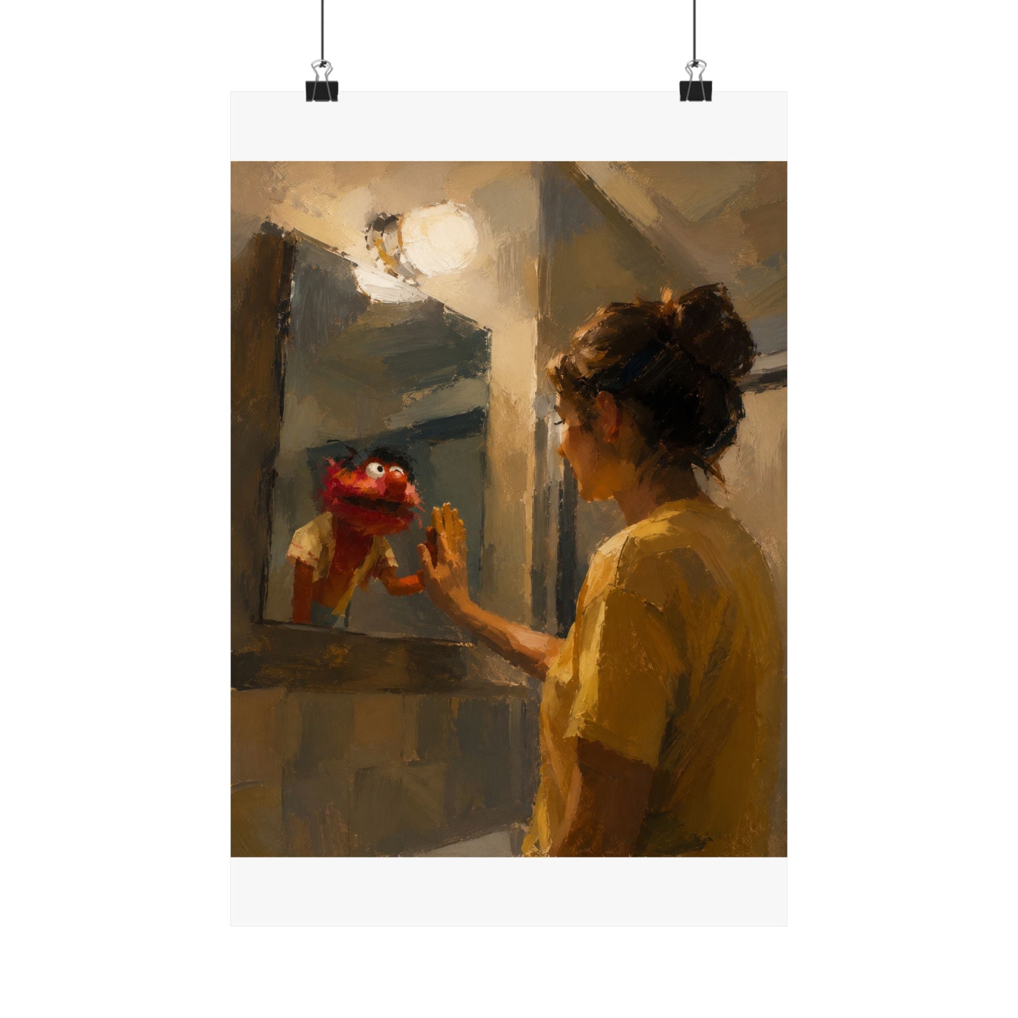 Muppet Mirror Syndrome - Matte Vertical Posters