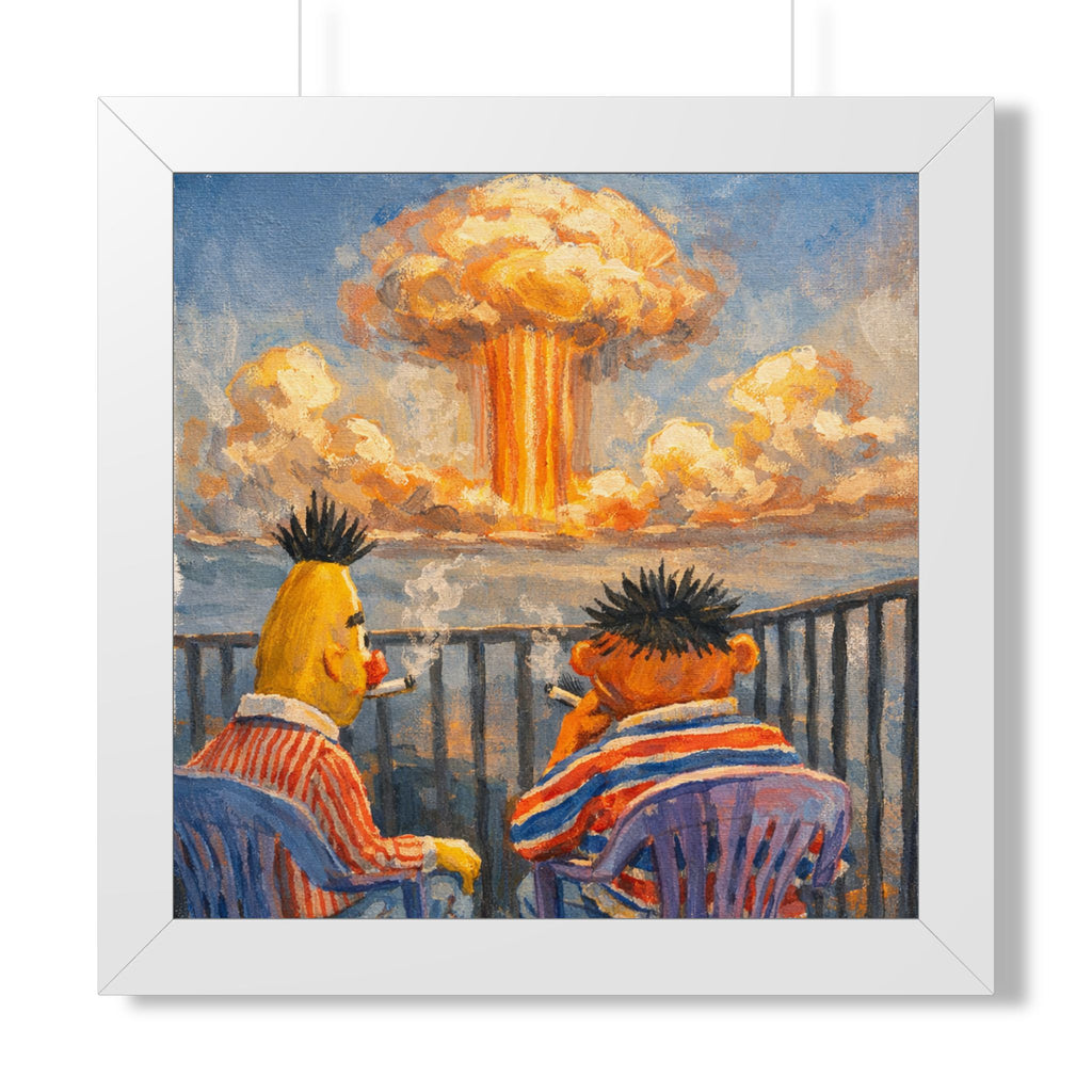 BEST FRIENDS TO THE END - Framed Vertical Poster
