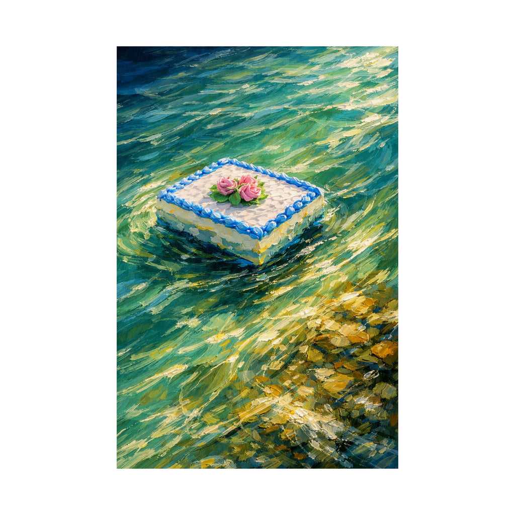 Feral Cake Matte Vertical Poster