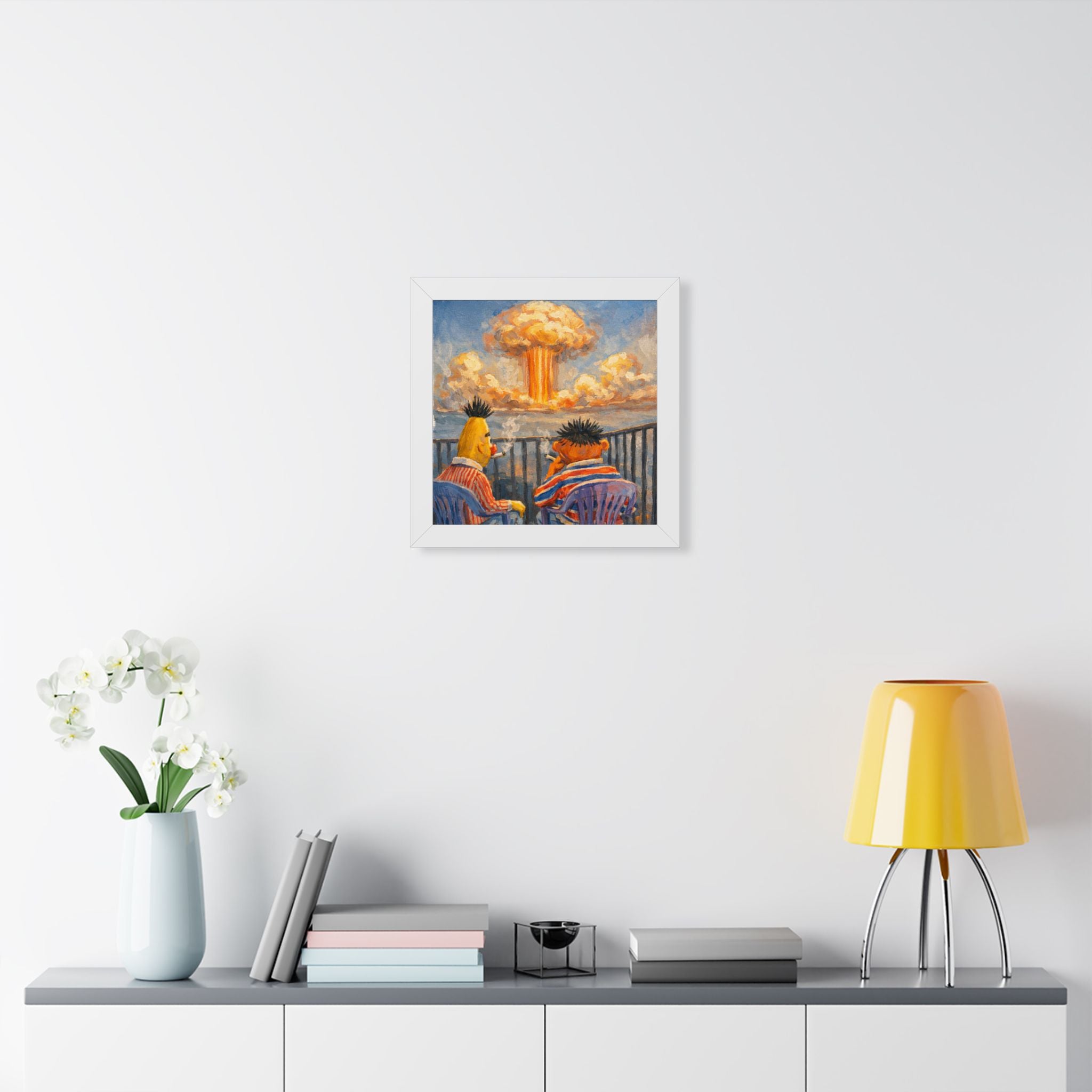 BEST FRIENDS TO THE END - Framed Vertical Poster