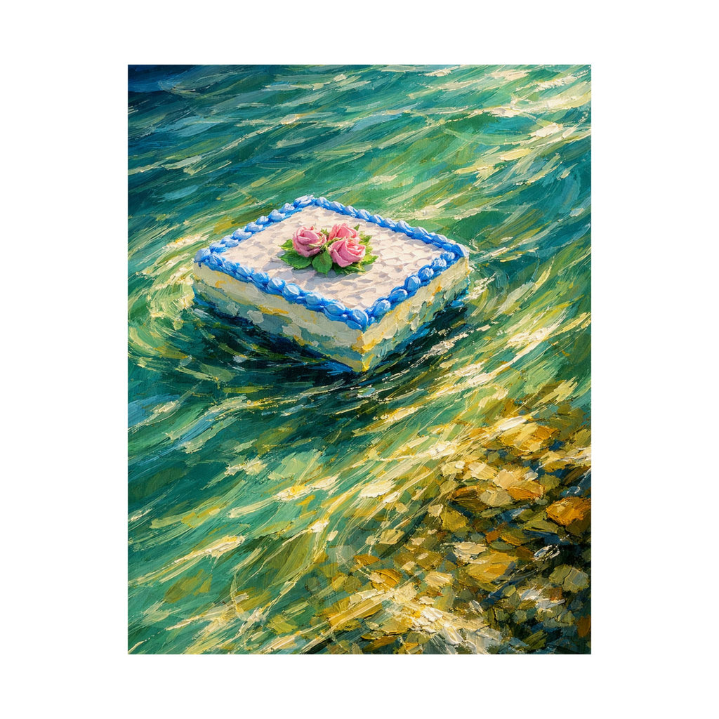 Feral Cake Matte Vertical Poster